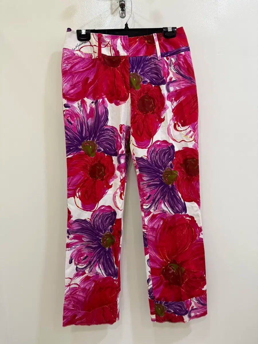 Dolce-Gabbana ドルチェ＆ガッバーナ フラワー パンツ