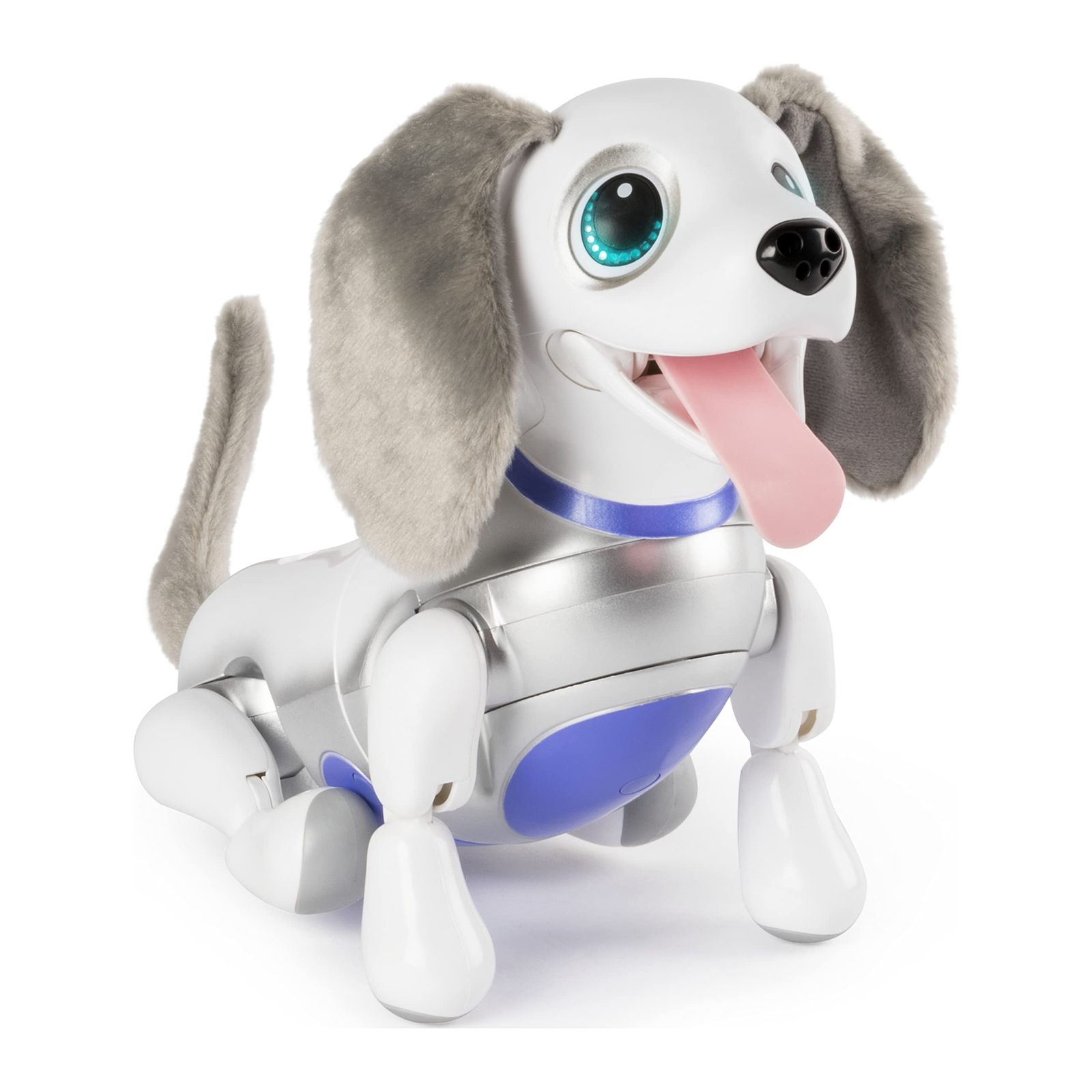 zoomer Playful Pup Responsive Robotic Dog with Voice Recognition - Realistic Motion For Ages 5 - Up ホワイト