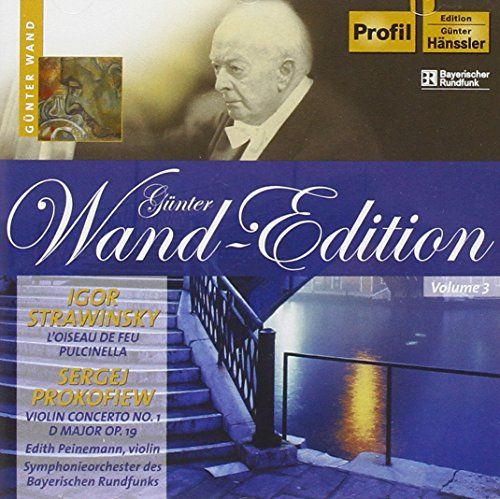 CD L Oiseau Du Feu Violin Concerto Stravinsky Prokofiev W