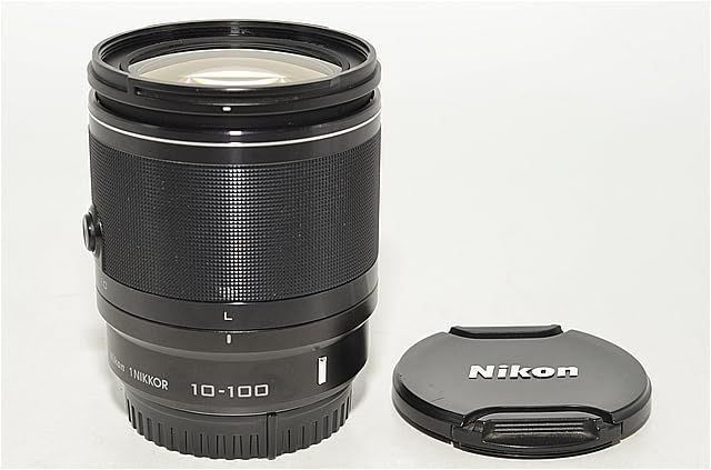 454 Nikon 高倍率ズーム 1 NIKKOR VR 10-100mm f 4-5.6 ブラック ニコンCXフォーマット