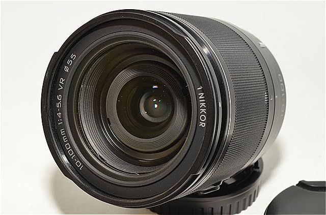 454 Nikon 高倍率ズーム 1 NIKKOR VR 10-100mm f 4-5.6 ブラック ニコンCXフォーマット