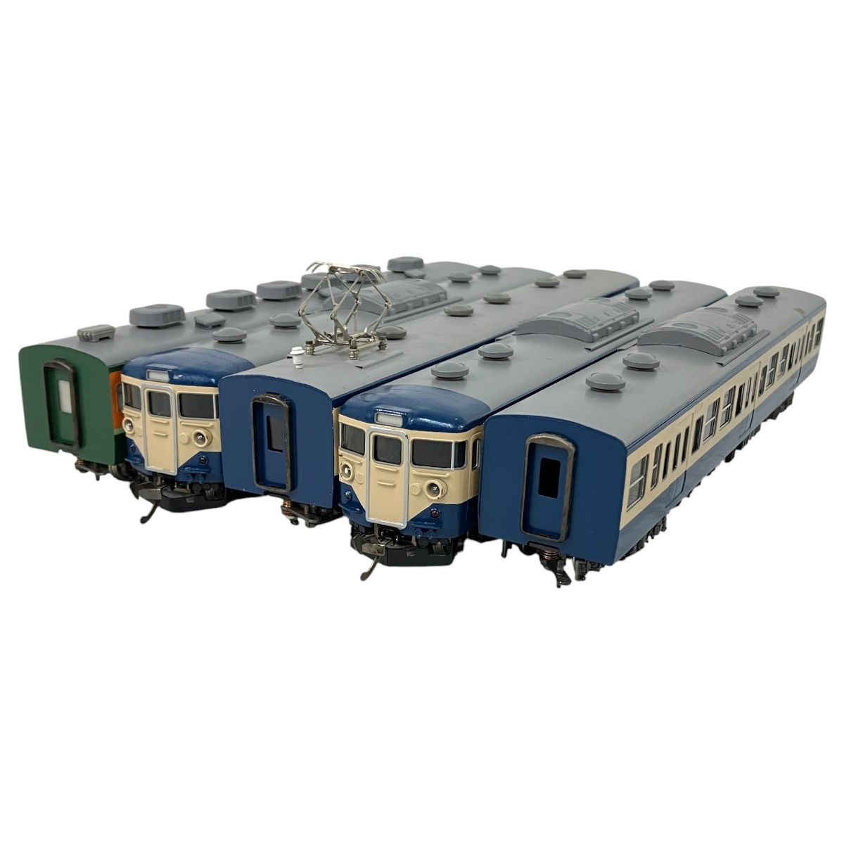 カツミ 国鉄 111系 近郊電車 横須賀線色 5両セット HOゲージ 鉄道模型
