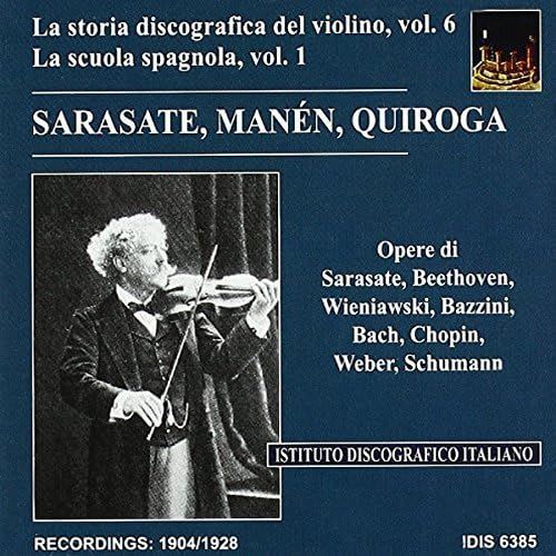 CD Violin Music J.S. Manen Quiroga Bach
