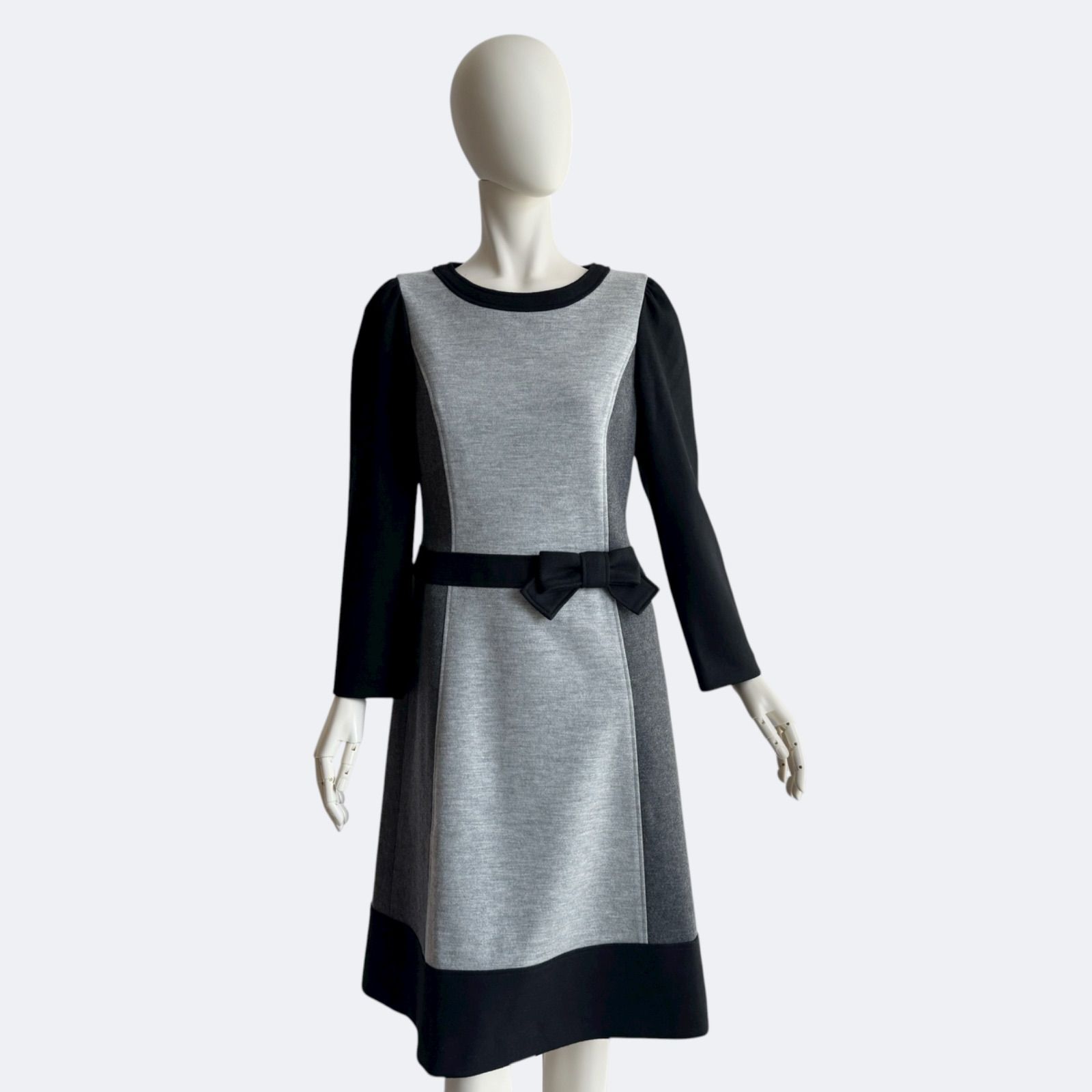 M’S GRACY エムズグレイシー ワンピース リボン ウール 長袖
