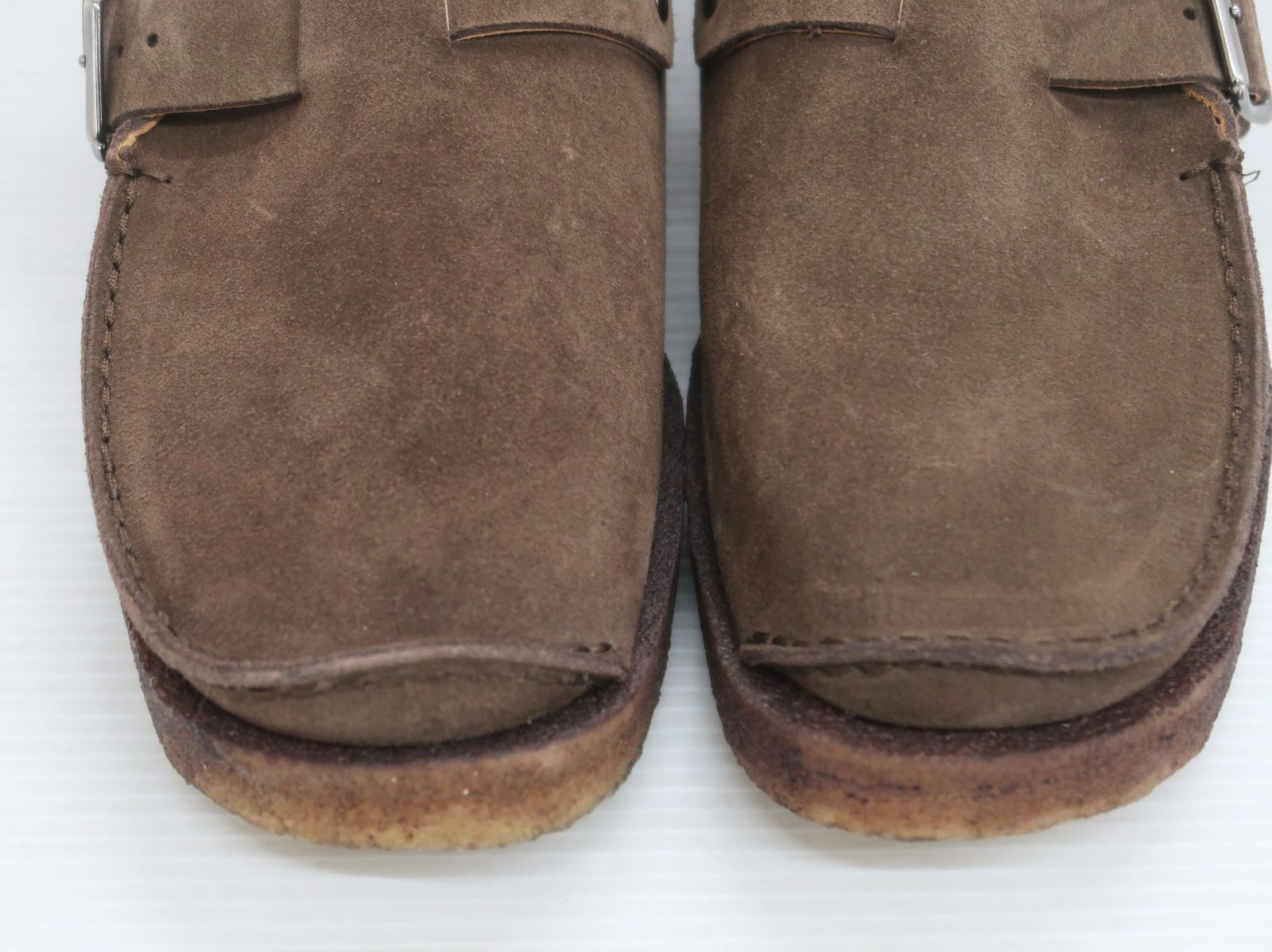 Padmore-Barnes パドモア-バーンズ ARRAN アラン スエード モカシンシューズ 7