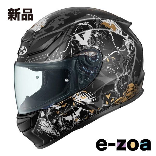 OGK オージーケー シューマ ナイター フラットブラックゴールド L SHUMAナイターFブラックゴールドL 2653751