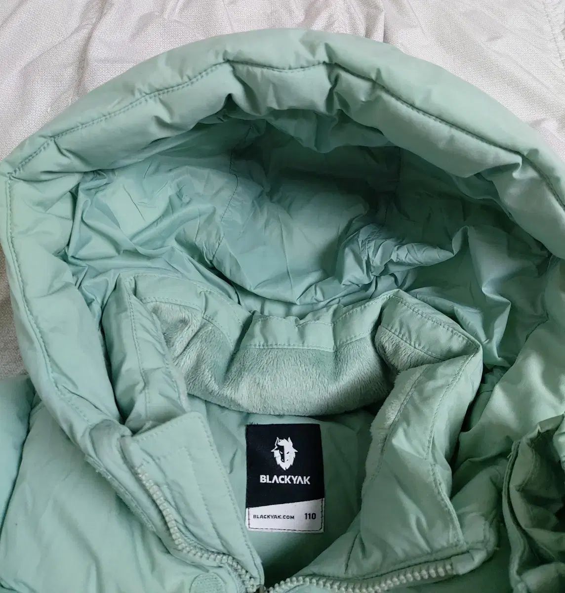 キッズ ブラックヤクキッズ グースロングダウンジャケット 110