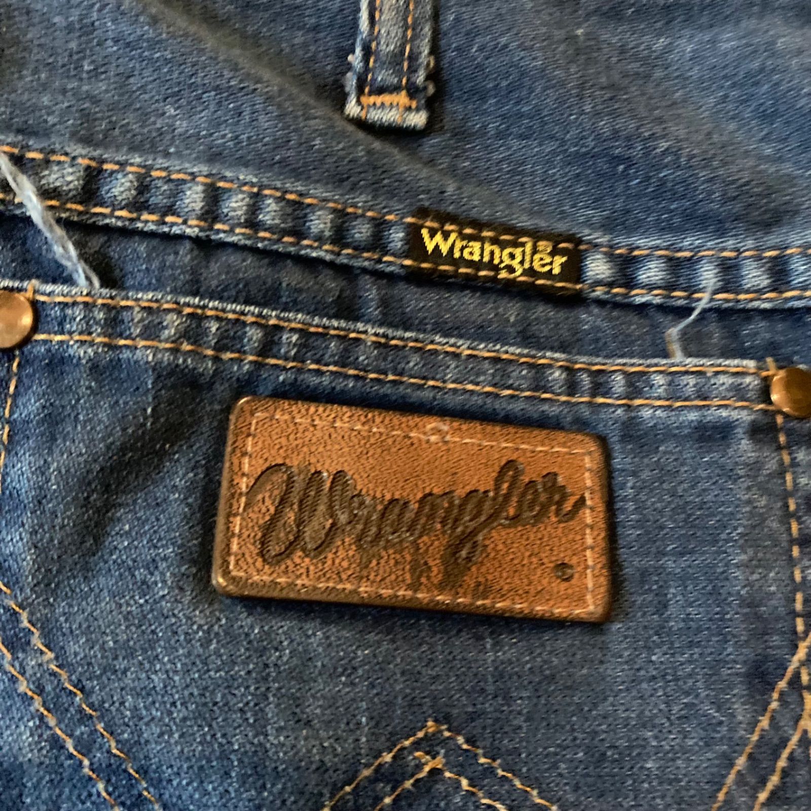 80s wangrer 82340 liner denim jeans w32 made in USA / 80年代製 