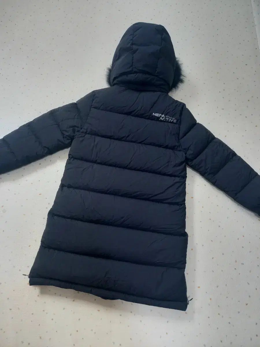 NEPA ネパ キッズ ロングダウンジャケット ロング丈 140 ブラック