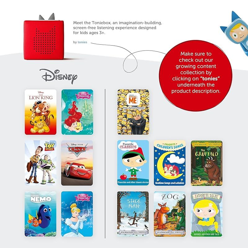  トニーボックス オーディオプレーヤー スターターセット 再生時に使う子犬付き 聞いて学んで遊ぶ 抱き締めたくなるような小さなボックス1点 レッド その他 おもちゃ