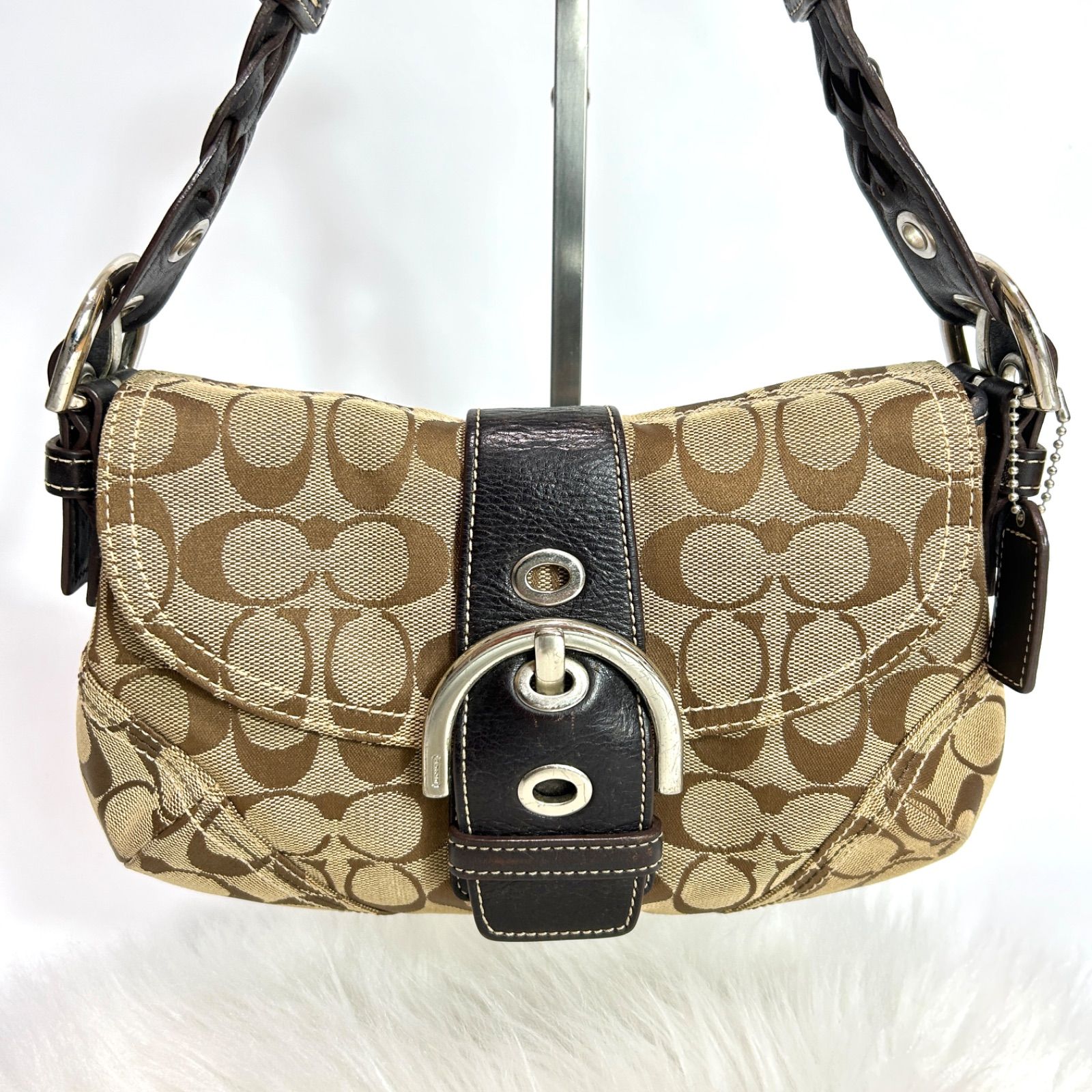 COACH SOHO コーチ ワンショルダーバッグ ソーホーシグネチャー y2k