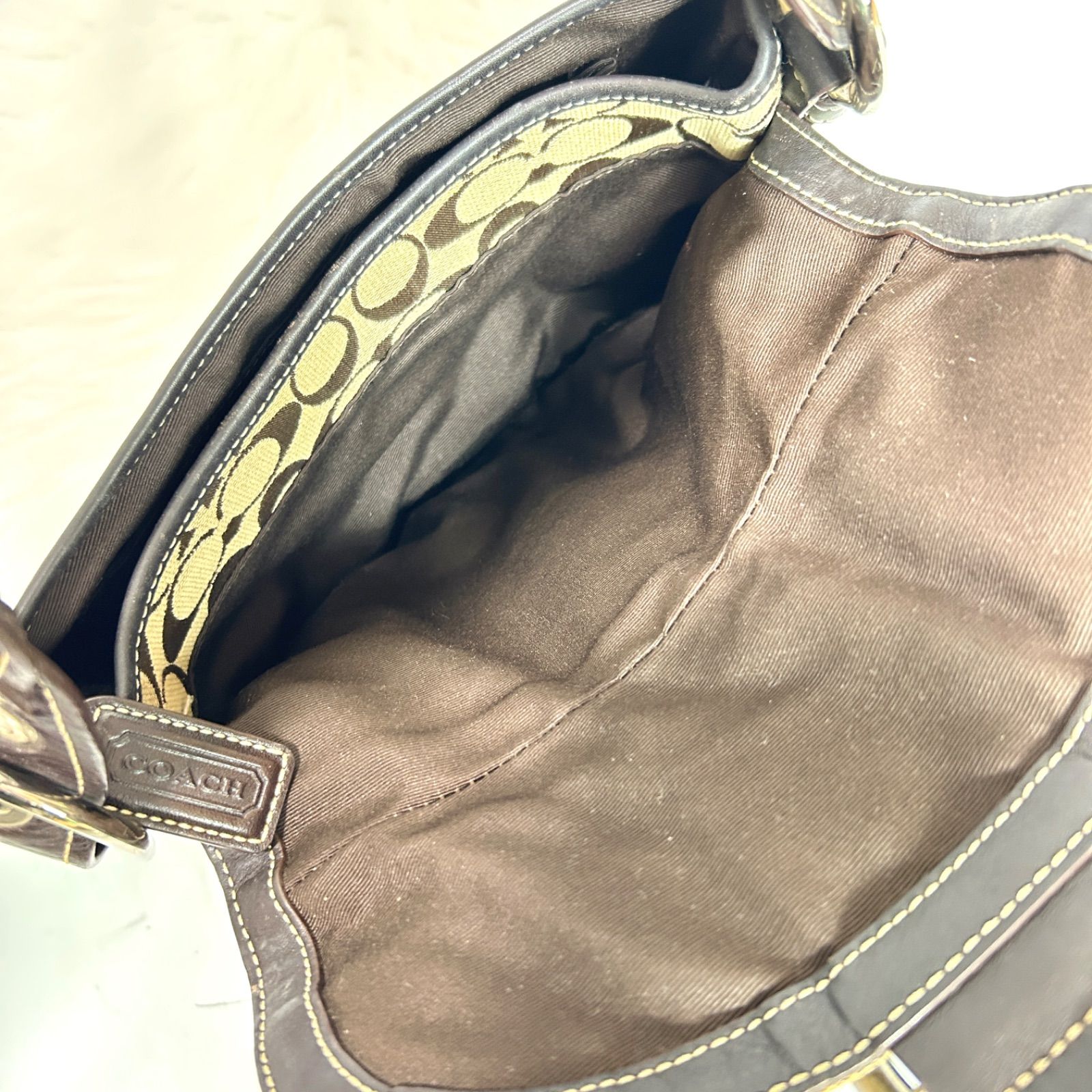 COACH SOHO コーチ ワンショルダーバッグ ソーホーシグネチャー y2k