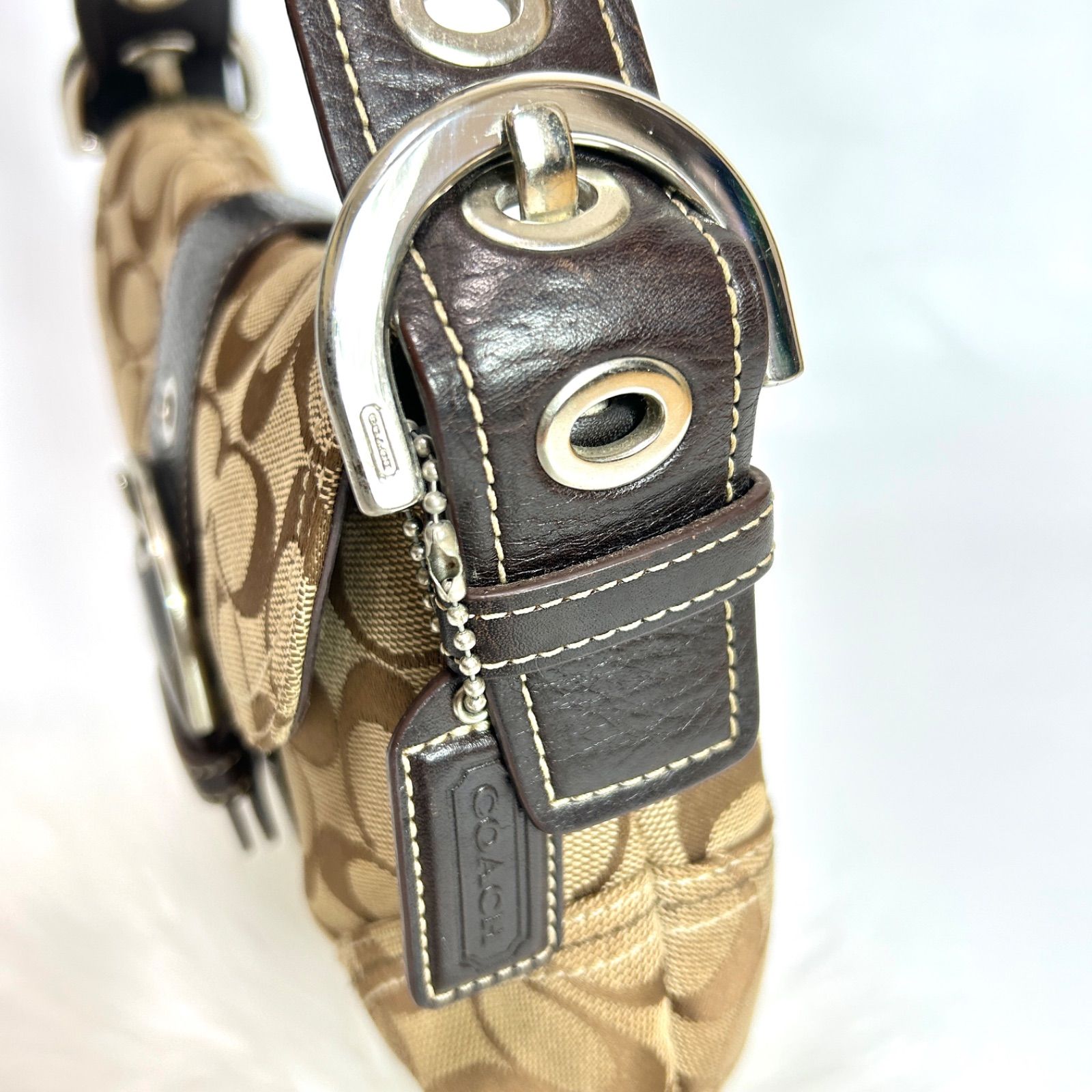 COACH SOHO コーチ ワンショルダーバッグ ソーホーシグネチャー y2k