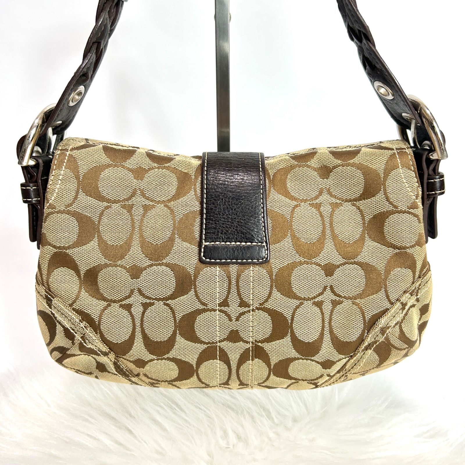 COACH SOHO コーチ ワンショルダーバッグ ソーホーシグネチャー y2k