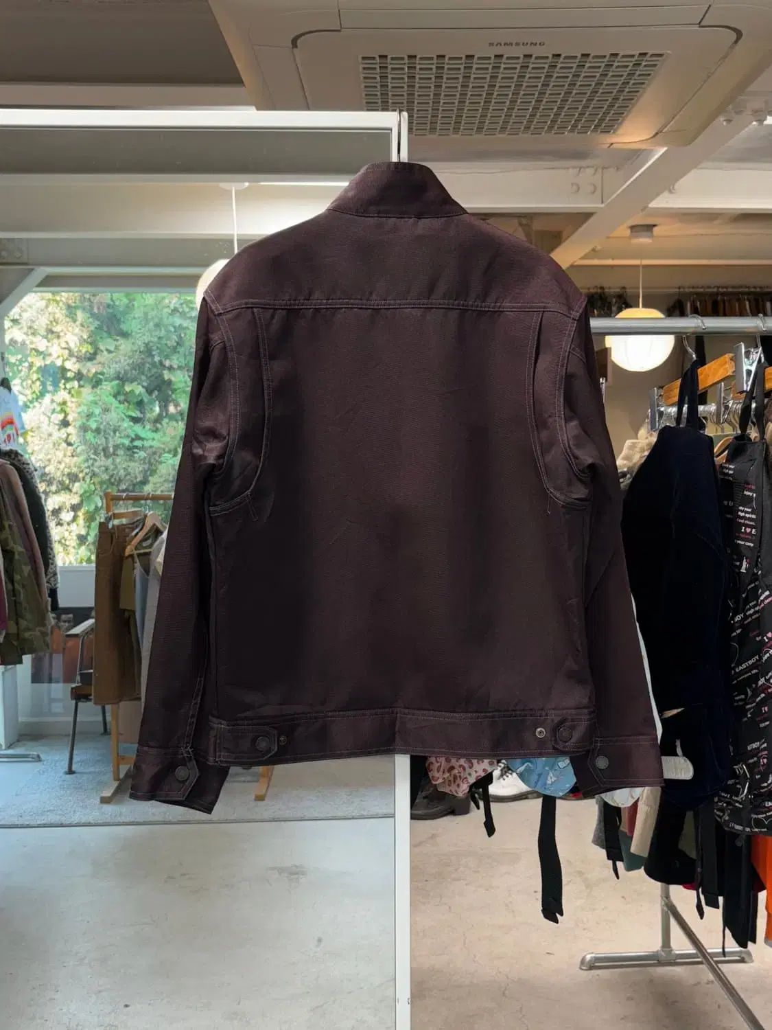 Cs club マルーン ワークジャケット