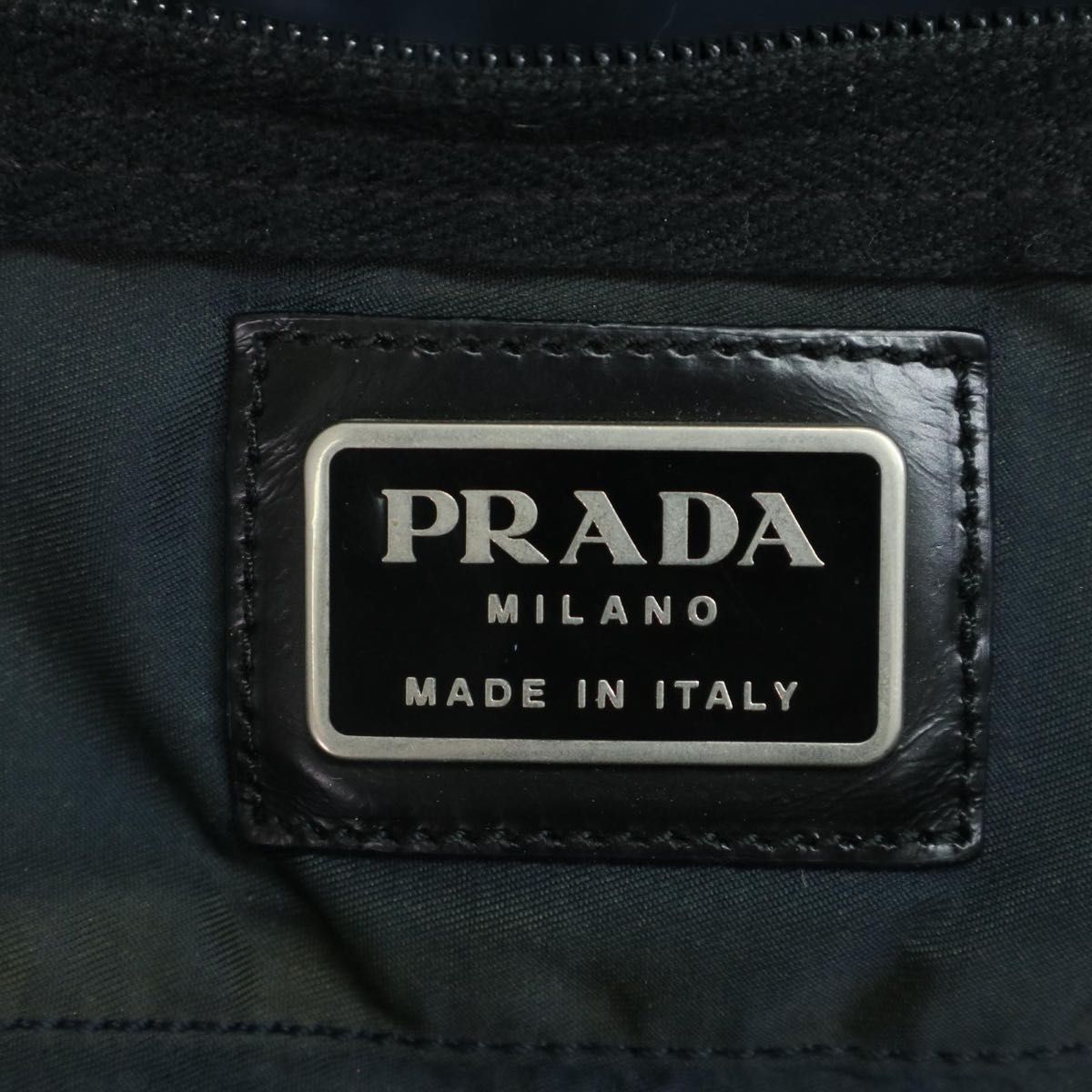 PRADA プラダ ボストンバッグ 南京錠 三角ロゴ テスートナイロン