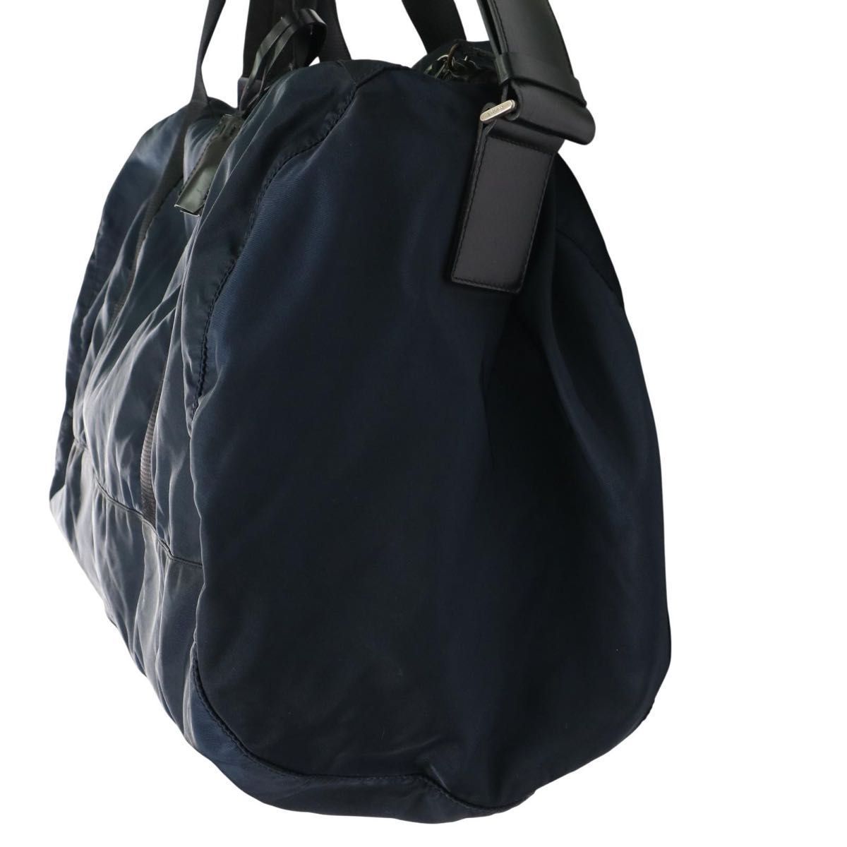 PRADA プラダ ボストンバッグ 南京錠 三角ロゴ テスートナイロン