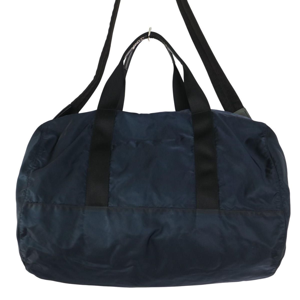 PRADA プラダ ボストンバッグ 南京錠 三角ロゴ テスートナイロン