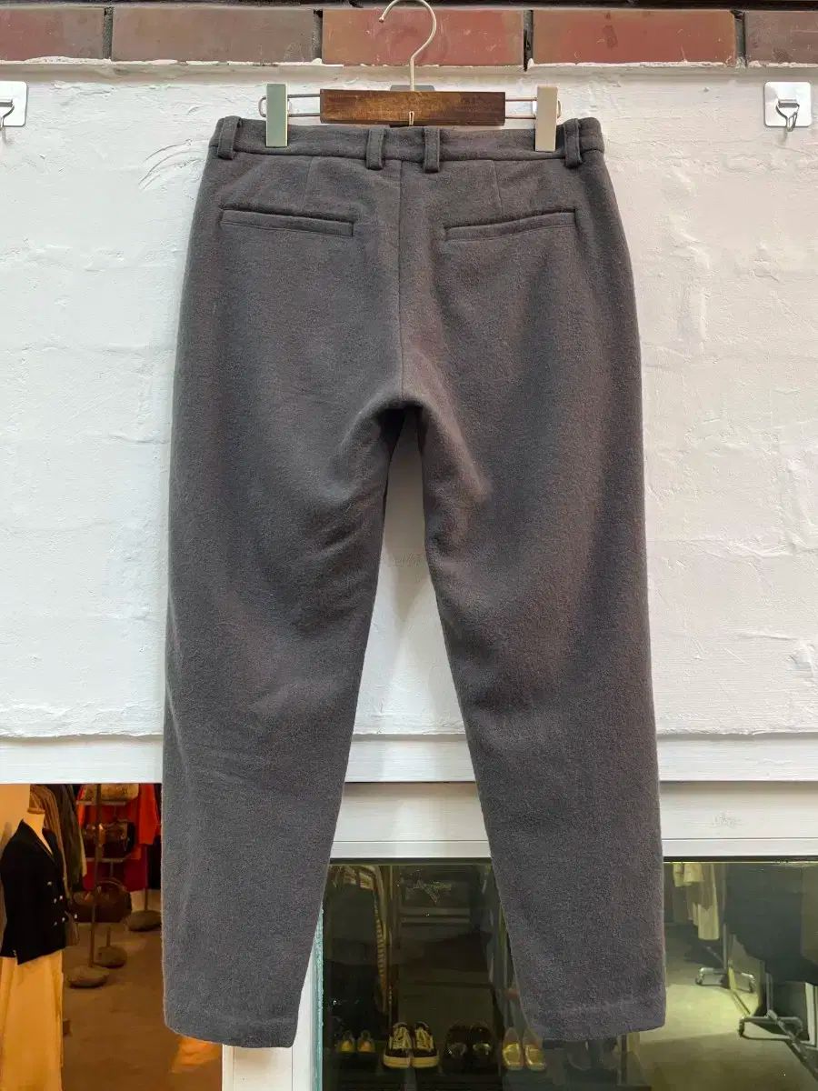 Evam eva ウール カシミア パンツ 1 evam eva｜linen wool wide pants