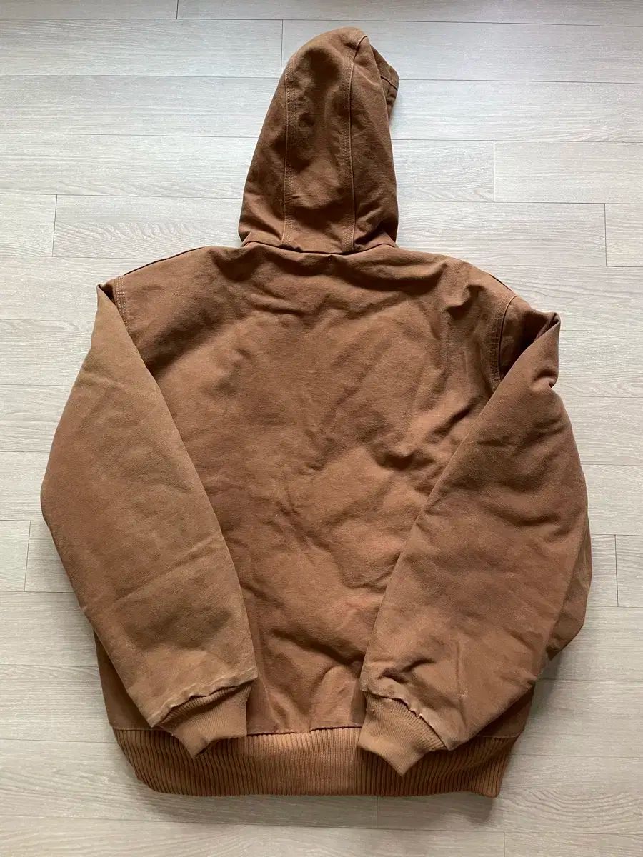 L Carhartt カーハート j130 BRN ブラウン アクティブ ジャケット サンドストーン