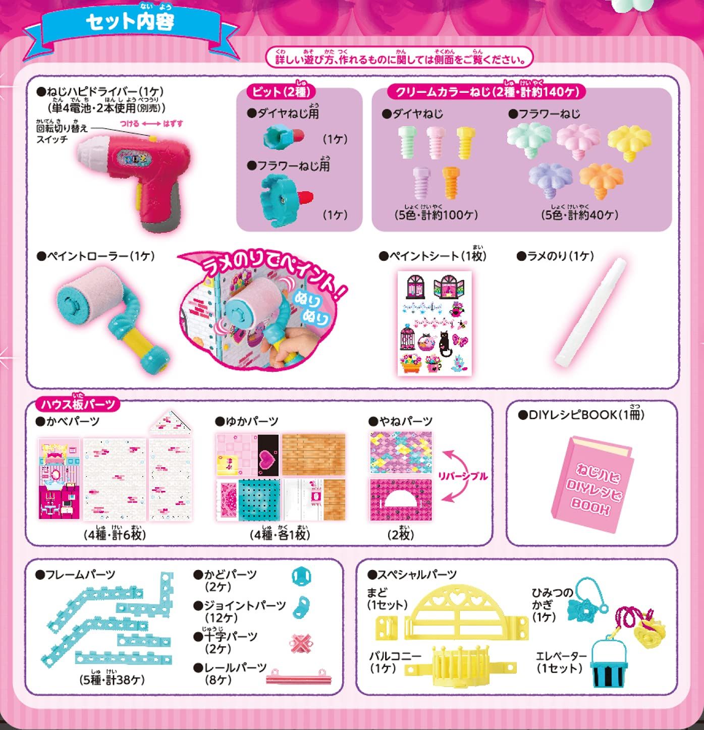 ピープル ねじハピ メガDIYセットJE 030 その他 おもちゃ ゲーム おもちゃ グッズ