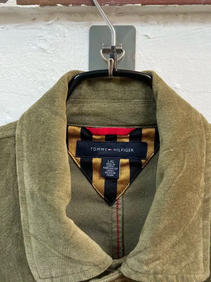 Tommy Hilfiger オリーブ コーデュロイ ジャケット L