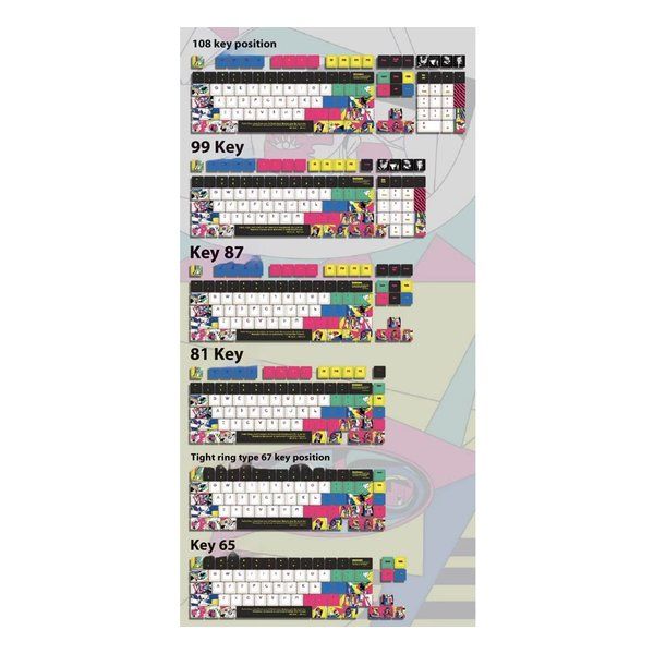  VARMILO アミロ Picasso Keycap Set vm keycapset 2662824 その他 PC周辺機器