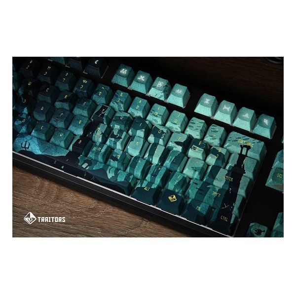  トレイターズ 108 US Keycap Set tr atlantis keycapset 2637981 その他 PC周辺機器