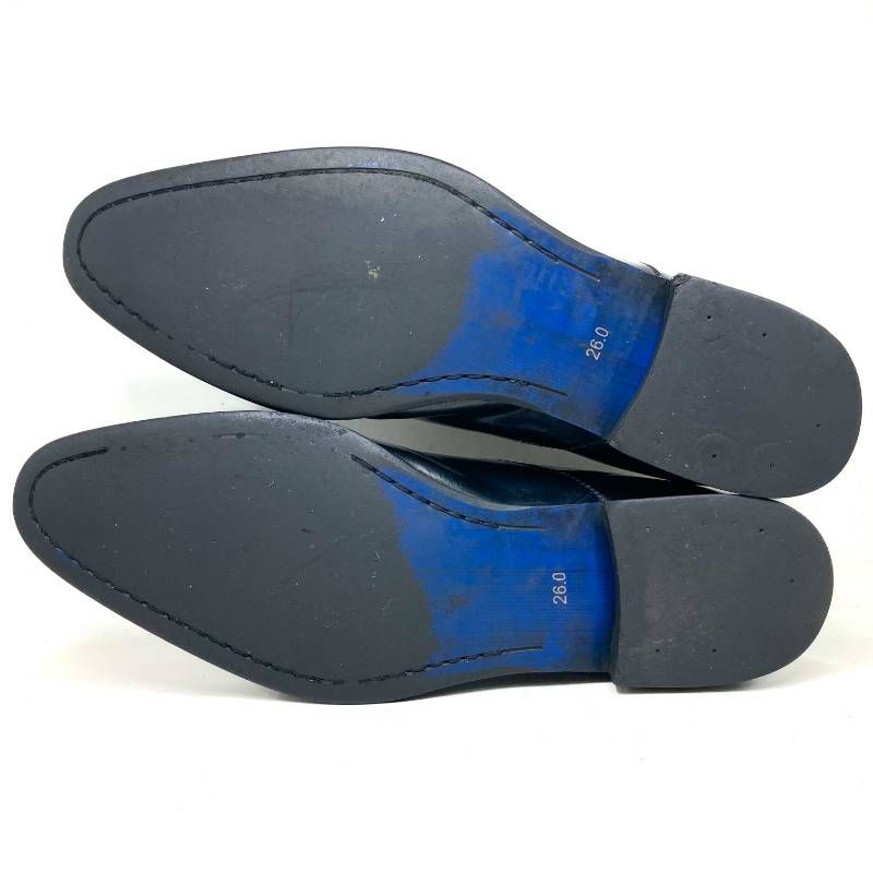 REGAL リーガル 内羽根式ストレートチップ V104 黒 ブラック 26cm 革靴