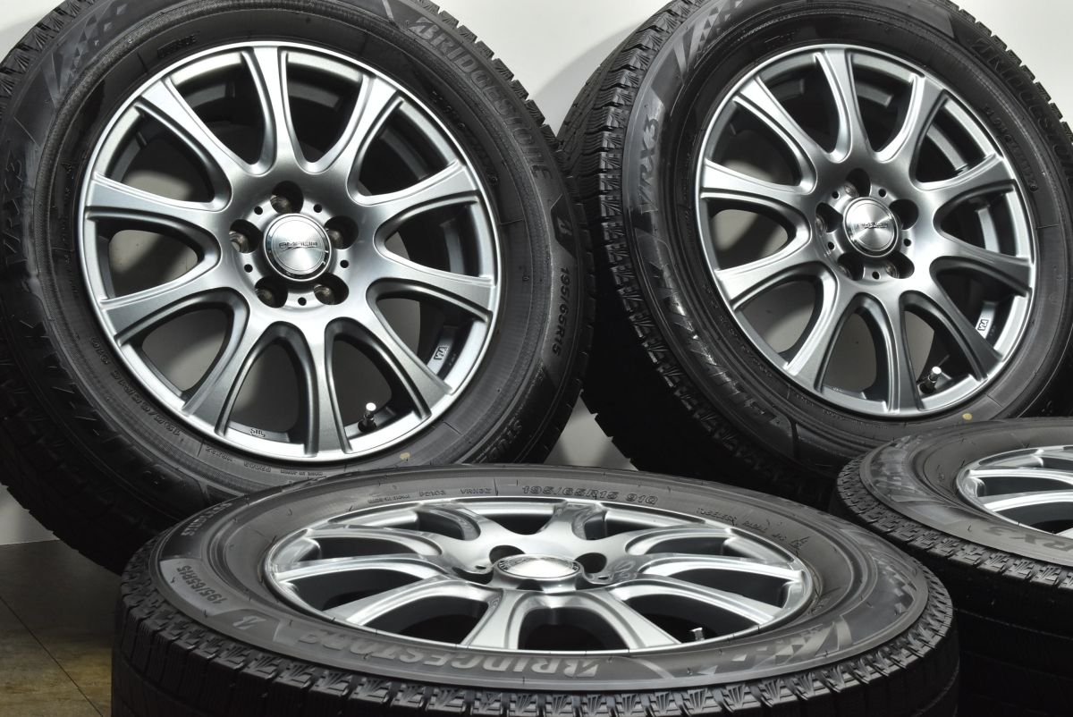 AMALIA 15 in 6 J 43 PCD 100 ブリザックVRX 3 195 65 R レクサス CT 200 h プリウス ウィッシュ カローラスポーツ インプレッサ