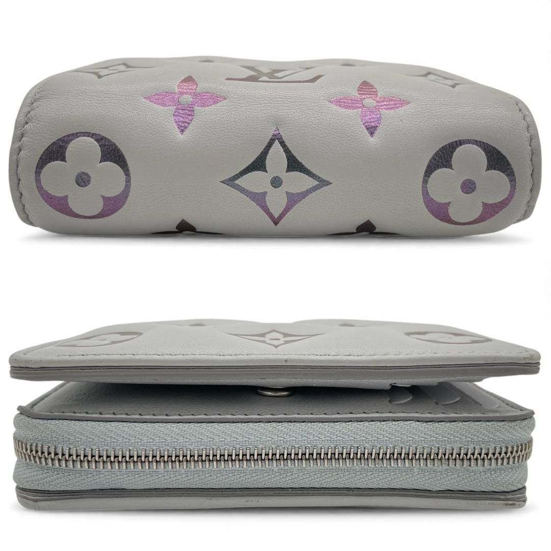 【未使用】ルイヴィトン モノグラム エンボス ポルトフォイユ・ルー 折財布 Y【超極美品】ルイヴィトン モノグラム エンボス クッサン