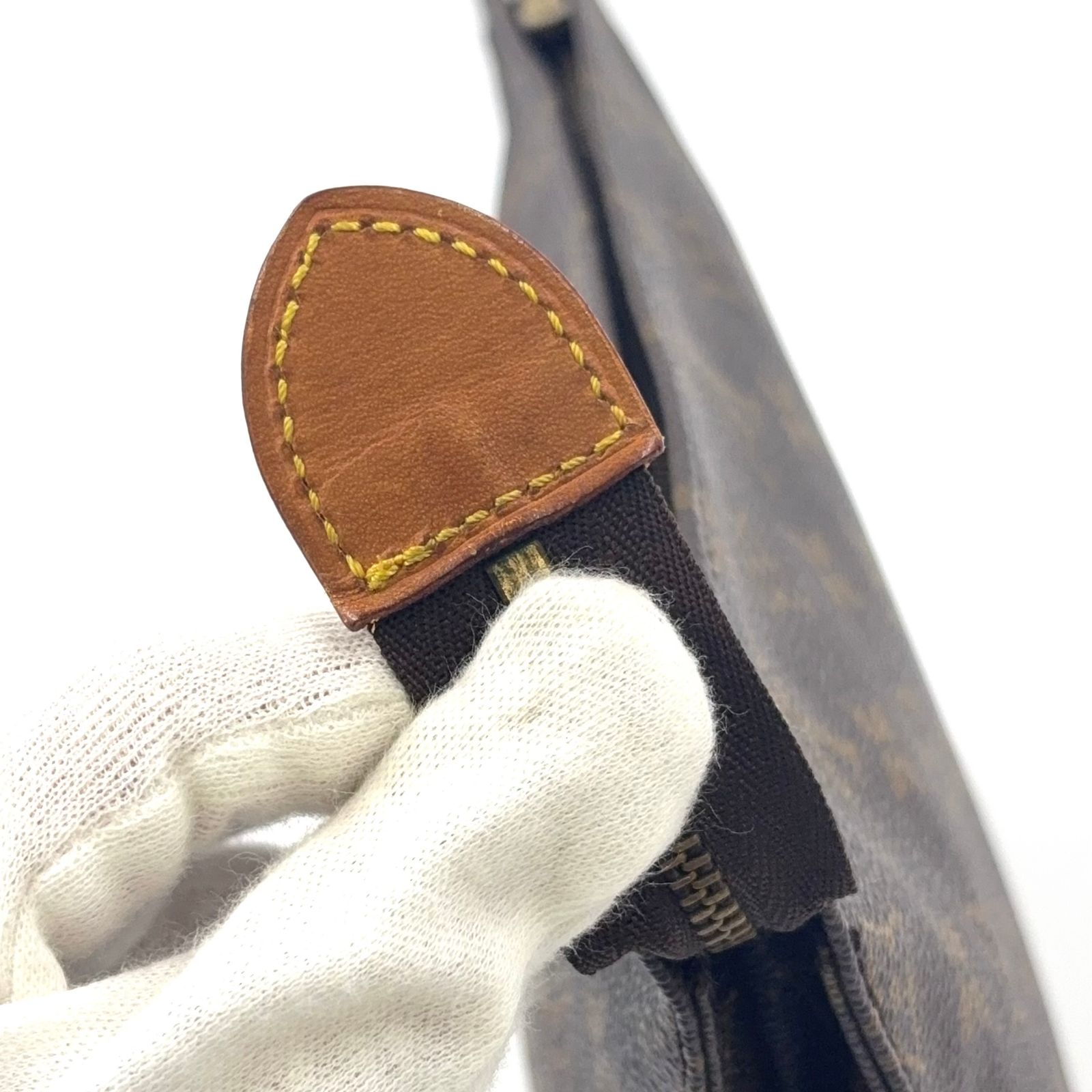 ブラウン クラッチバッグ