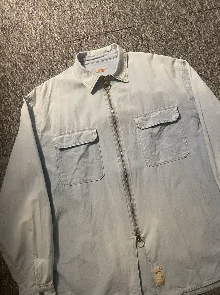 キャピタル シャンブレー ドリズラージャケット ウォーク シャツ M / 105