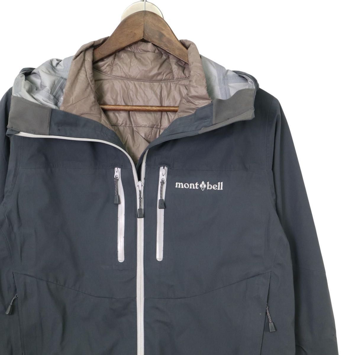 mont-bell モンベル 3in1 フォールラインパーカ L DRY-TEC マウンテンパーカー アウトドア 登山トレッキング