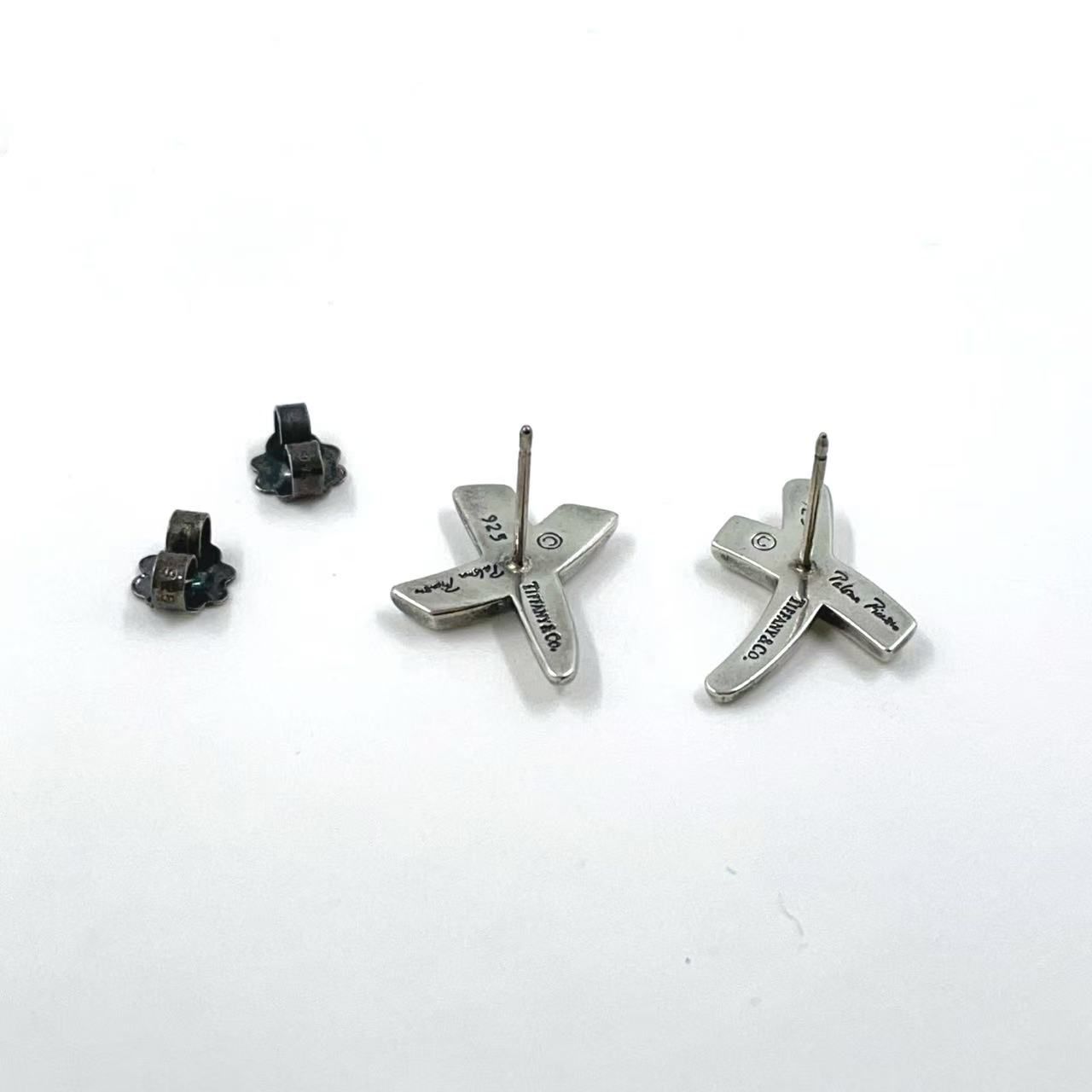 極美品 ティファニー　ピアス　パロマピカソ　キス　SV925　磨き　シルバー TIFFANY & Co. パロマ ピカソ キス SV925 シルバー ピアス - メルカリ