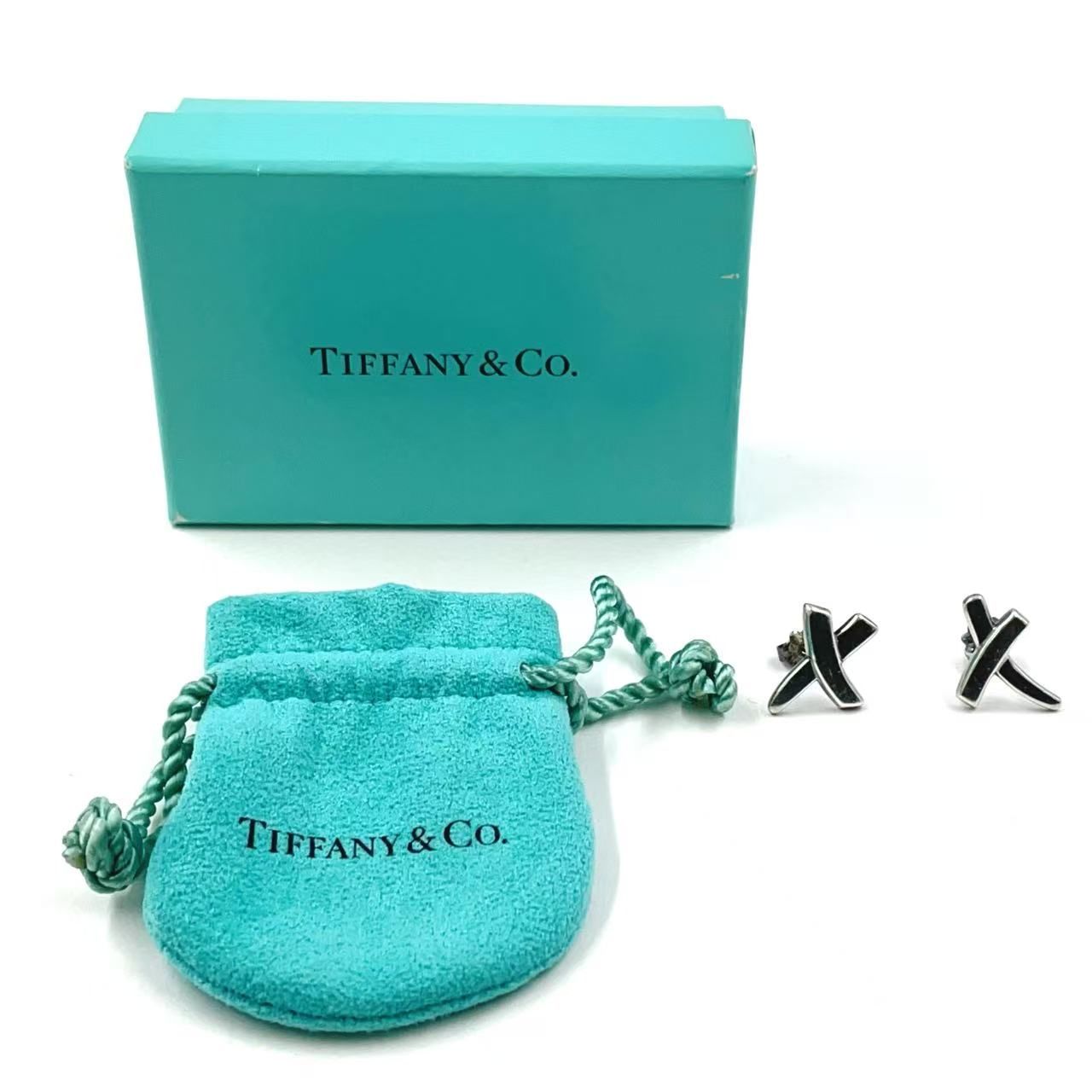 TIFFANY & Co. パロマ ピカソ キス SV925 シルバー ピアス - メルカリ