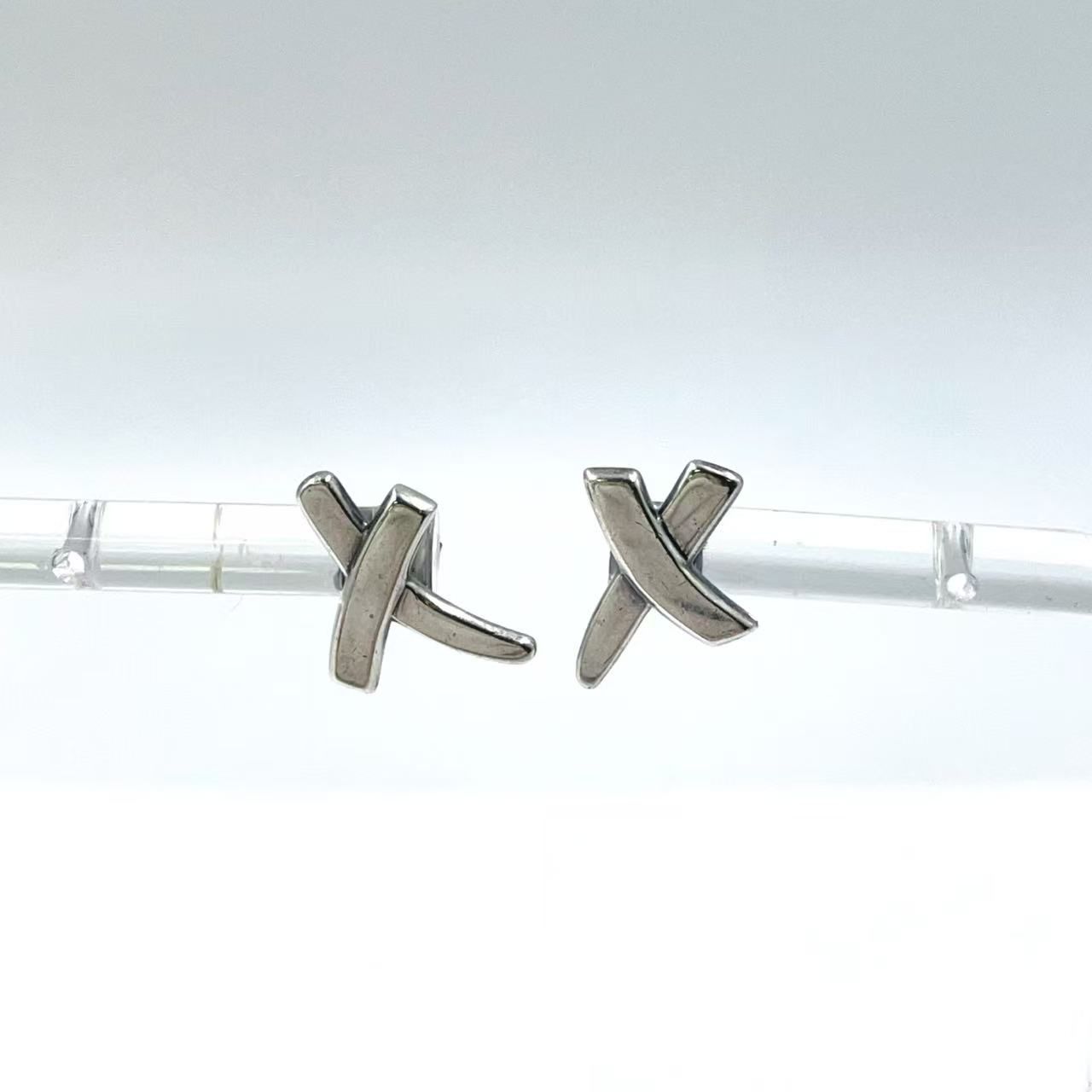 TIFFANY - Co. パロマ ピカソ キス SV925 シルバー ピアス