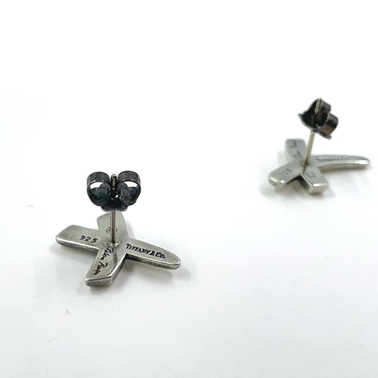 極美品 ティファニー　ピアス　パロマピカソ　キス　SV925　磨き　シルバー 極美品 ティファニー ピアス パロマピカソ キス SV925 磨き シルバー