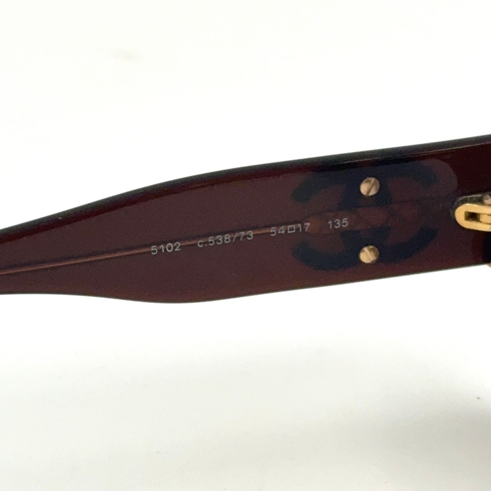 CHANEL ココマーク プラスチック ブラウン サングラス 5102-A - メルカリ