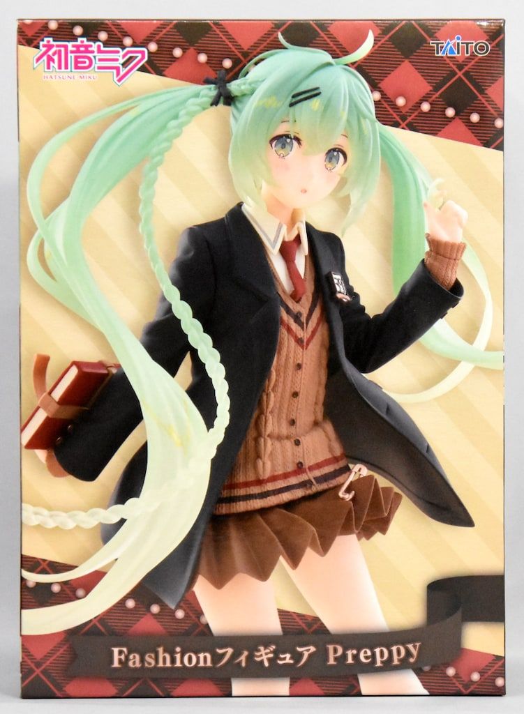 タイトー Fashion フィギュア VOCALOID 初音ミク Preppy - メルカリ