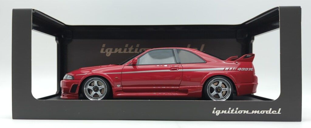 ignition model 1 18 Nismo R 33 GT-R 400 Red IG 2253
