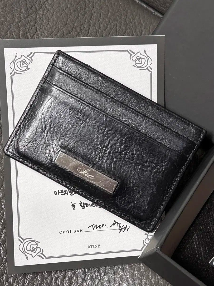 ATEEZ サン(SAN・チェサン) 財布 センイルMD フルセット - メルカリ