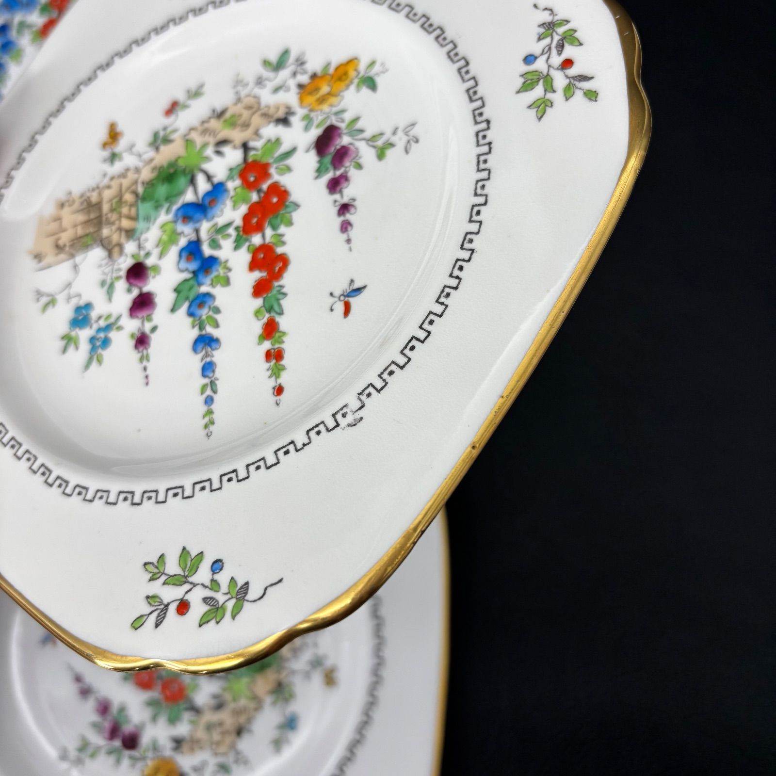 エナメル絵付け