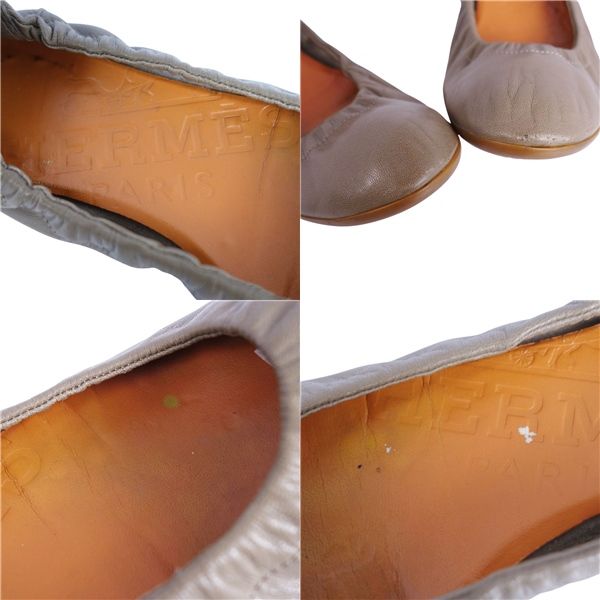  エルメス HERMES パンプス フラットパンプス バレエシューズ レザー シュ ハイヒール パンプス パンプス