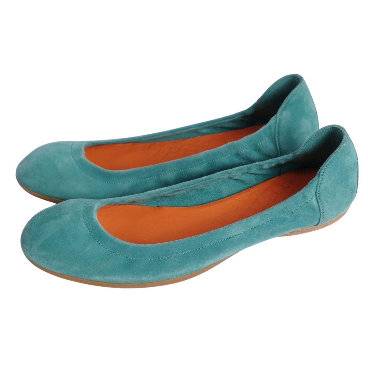 エルメス HERMES パンプス フラットパンプス バレエシューズ レザー