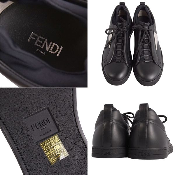 未使用 フェンディ FENDI スニーカー モンスターアイ ローカット