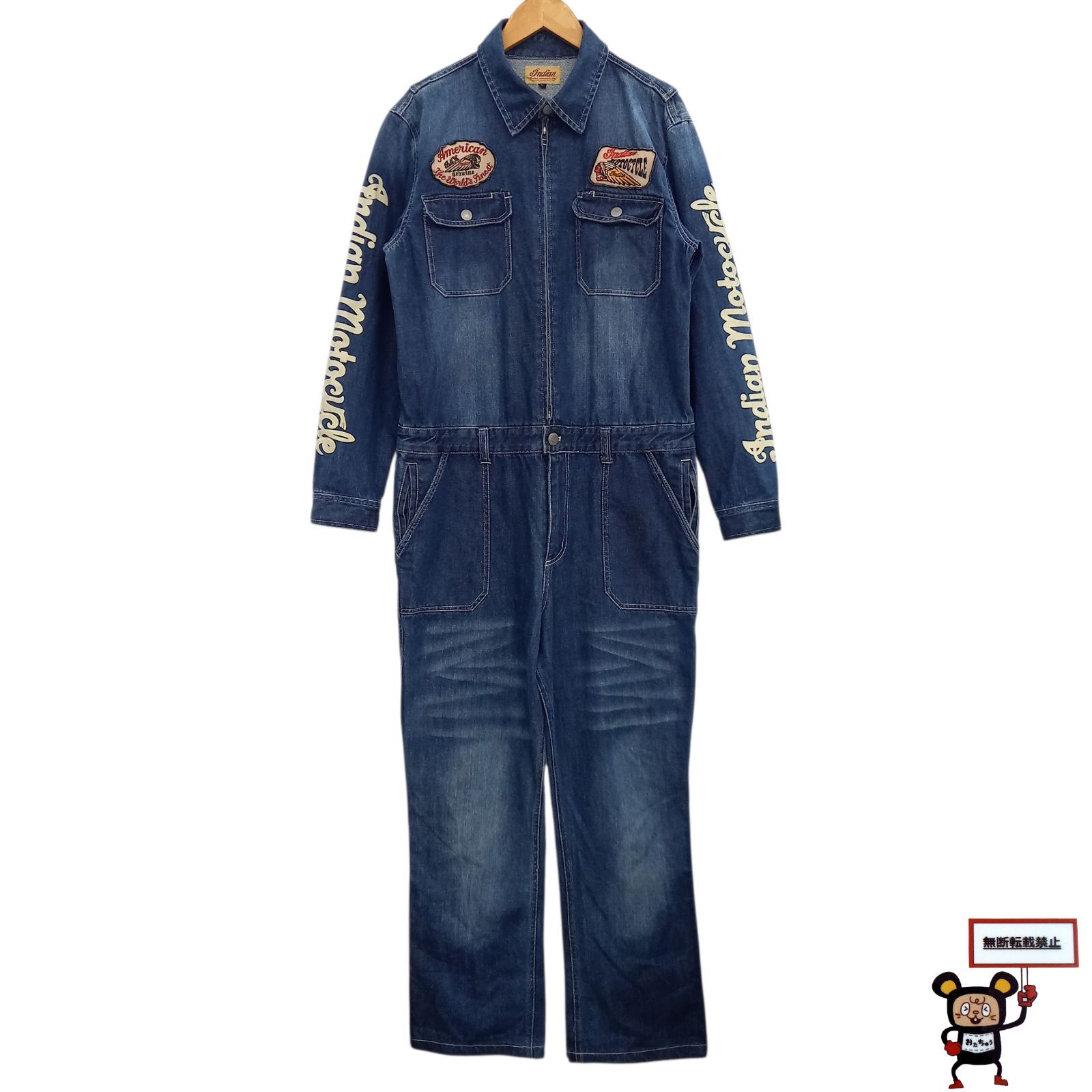 71.Indian Motocycle つなぎ 店舗併売品