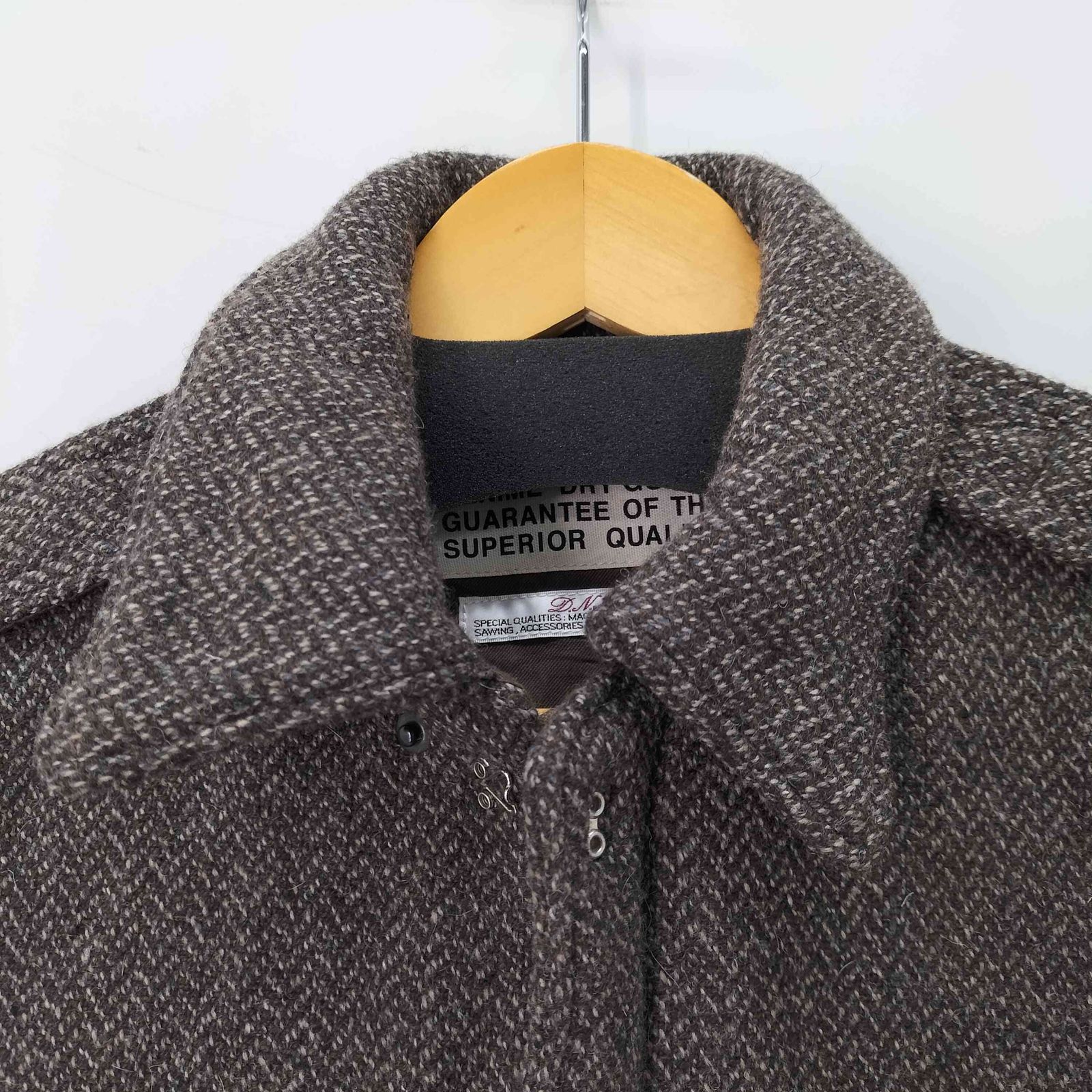 ドゥニーム Denime HEAVY TWEED FLIGHT JACKET A-2型 ウールツイード 