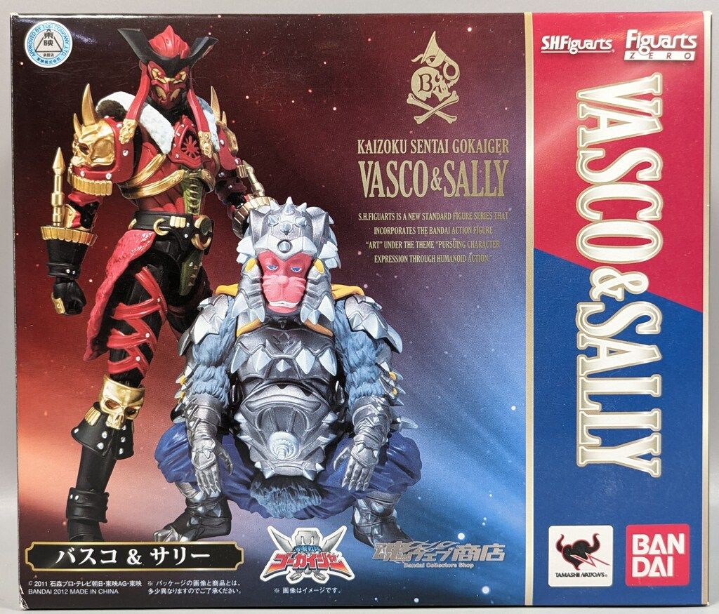 バンダイ S.H.Figuarts 海賊戦隊ゴーカイジャー バスコ&サリー - メルカリ