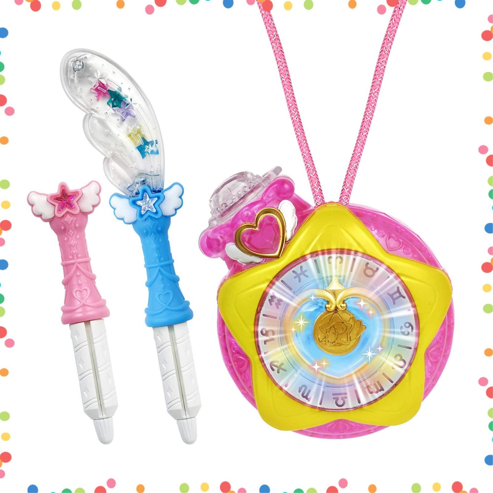 商品 スター トゥインクルプリキュア 変身 スター ペンダント キュアコスモ-キュアスターver